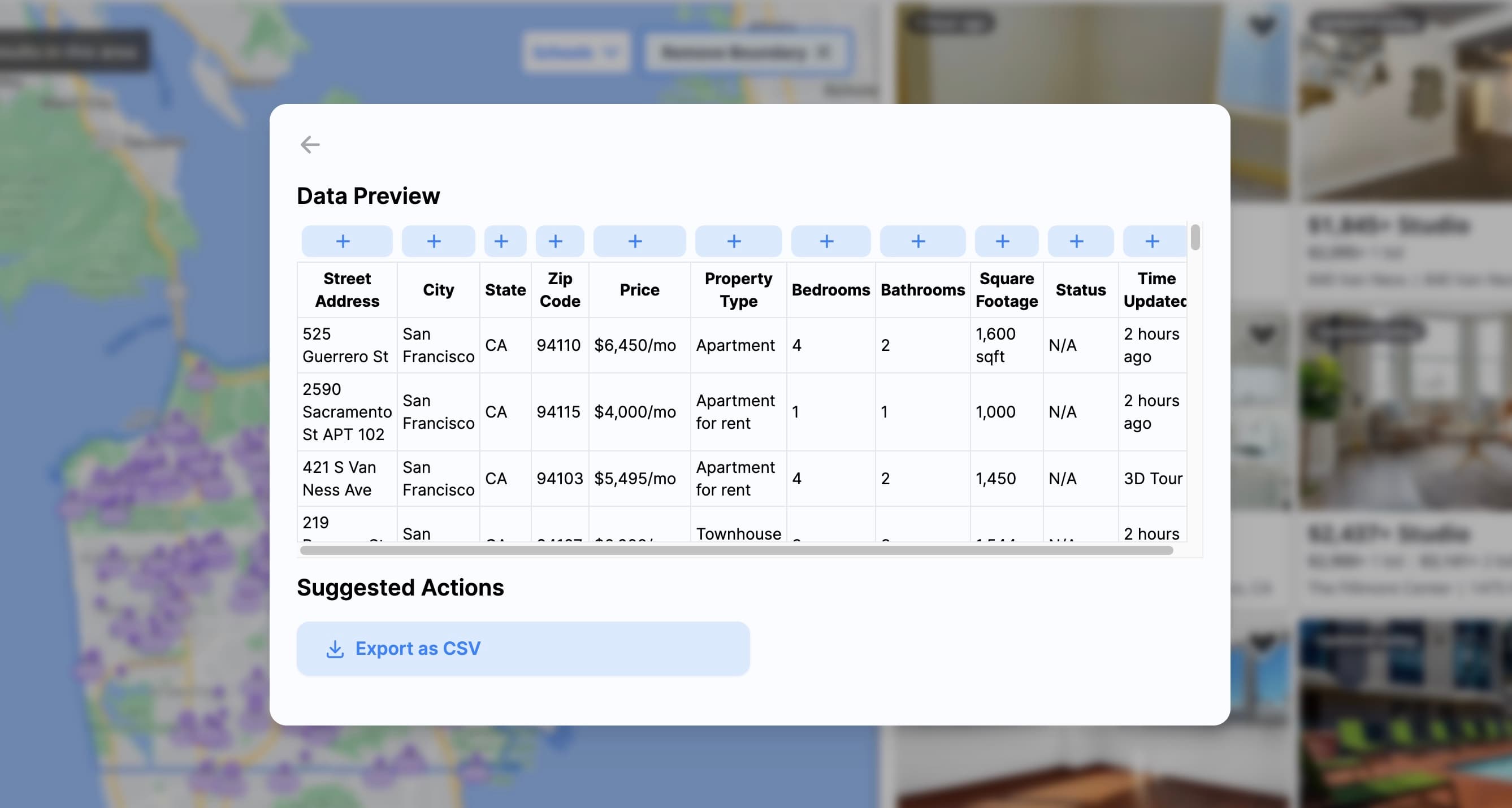 Zillow web scrape